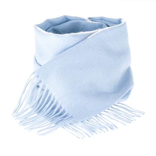 Edinburgh Cashmere Scarf Baby Blue - Heritage Of Scotland - BABY BLUE