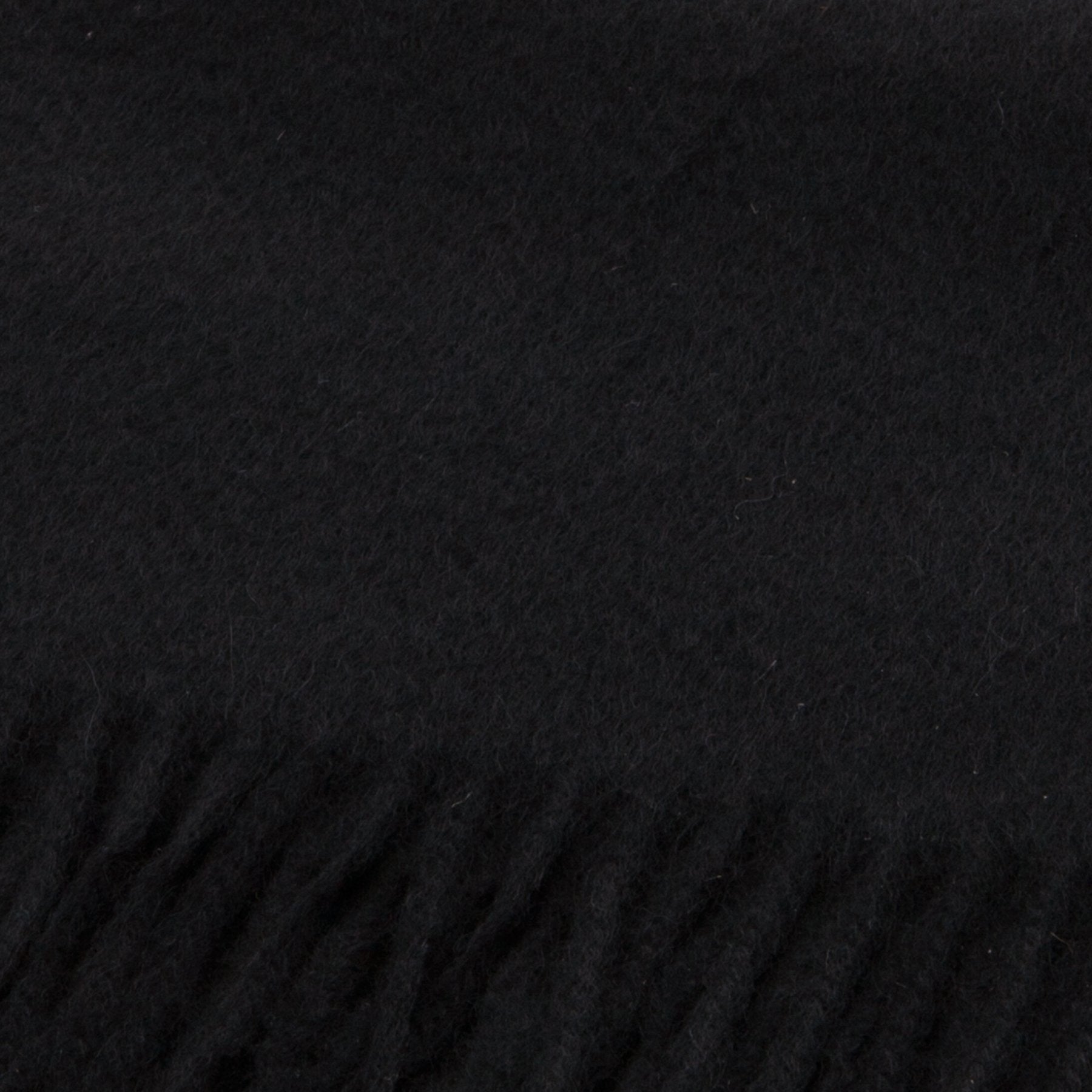 Edinburgh Cashmere Scarf Black - Heritage Of Scotland - BLACK