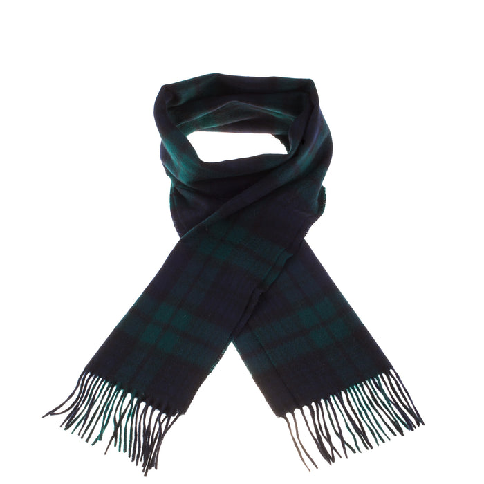 Edinburgh Cashmere Scarf Black Watch - Heritage Of Scotland - BLACK WATCH