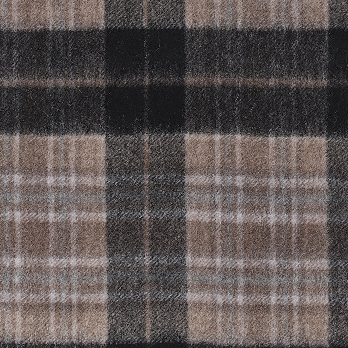 Edinburgh Cashmere Scarf Mackellar Black - Heritage Of Scotland - MACKELLAR BLACK