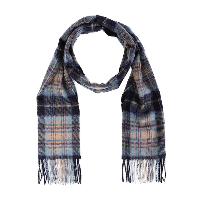 Edinburgh Cashmere Scarf Mackellar Mix Navy - Heritage Of Scotland - MACKELLAR MIX NAVY
