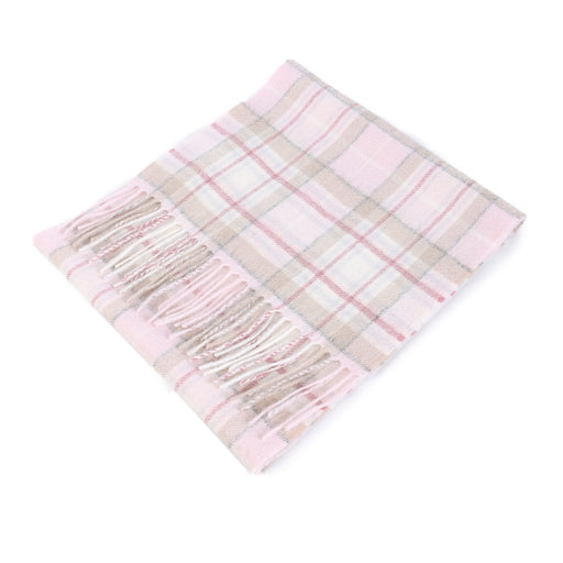 Edinburgh Cashmere Scarf Mackellar Mix Pink - Heritage Of Scotland - MACKELLAR MIX PINK