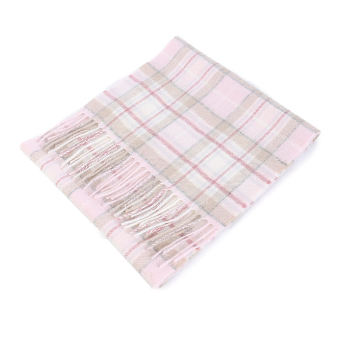 Edinburgh Cashmere Scarf Mackellar Mix Pink - Heritage Of Scotland - MACKELLAR MIX PINK