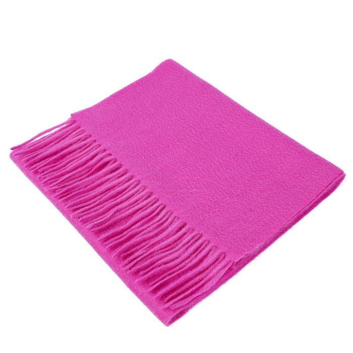 Edinburgh Cashmere Scarf Rosebud Pink - Heritage Of Scotland - ROSEBUD PINK