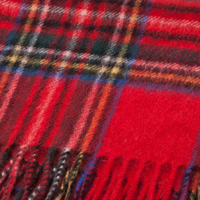 Edinburgh Cashmere Scarf Stewart Royal - Heritage Of Scotland - STEWART ROYAL