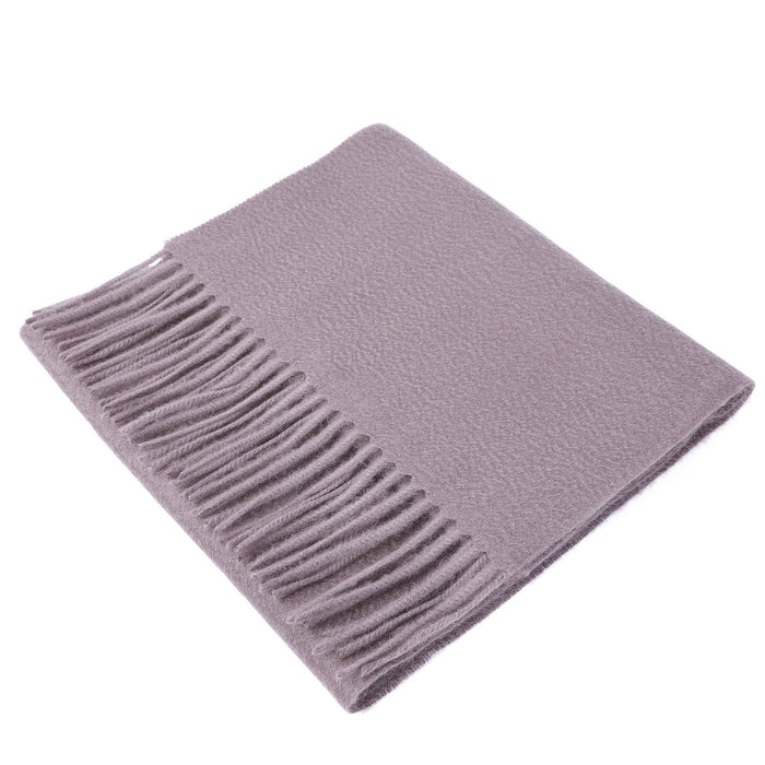 Edinburgh Cashmere Scarf Taupe - Heritage Of Scotland - TAUPE