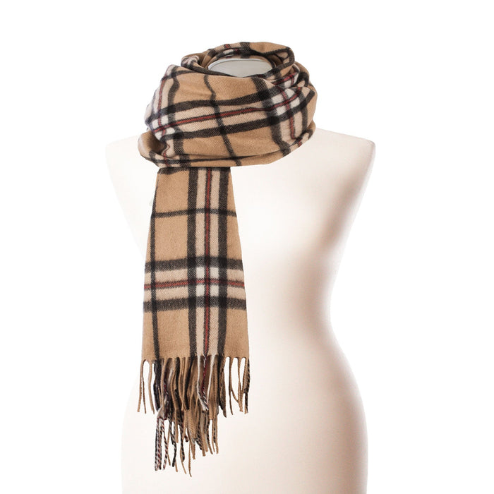 Edinburgh Cashmere Stole Thomson Camel - Heritage Of Scotland - THOMSON CAMEL