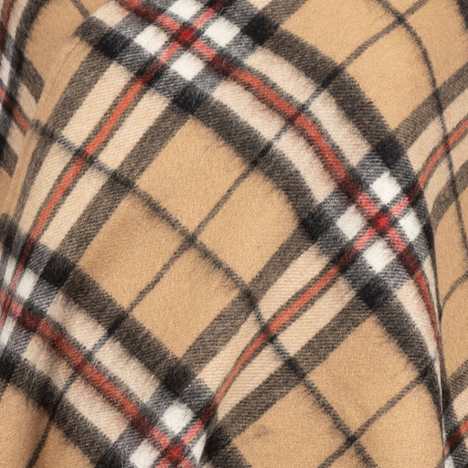 Edinburgh Lambswool Long Tartan Cape Thomson Camel - Heritage Of Scotland - THOMSON CAMEL
