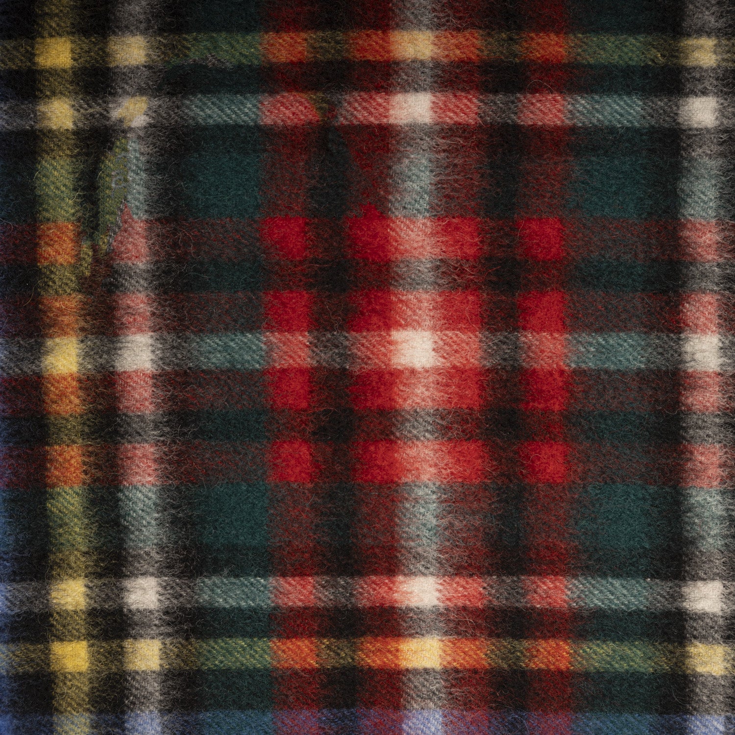 Edinburgh Lambswool Stole Stewart Black - Heritage Of Scotland - STEWART BLACK