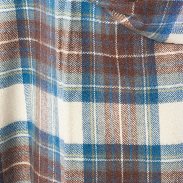 Edinburgh Lambswool Stole Stewart Muted Blue - Heritage Of Scotland - STEWART MUTED BLUE