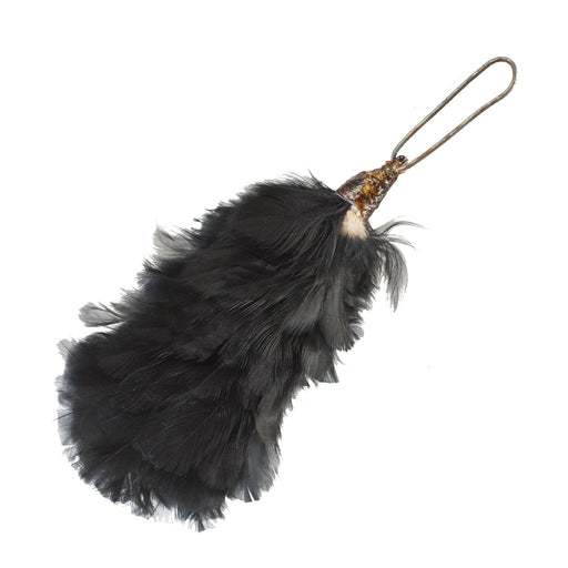 Feather Hackle For Highland Headwear Glengarry Black - Heritage Of Scotland - BLACK