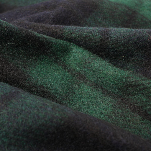 Highland Wool Blend Tartan Blanket Throw Black Watch - Heritage Of Scotland - BLACK WATCH