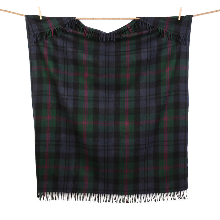 Highland Wool Blend Tartan Blanket / Throw Extra Warm Baird - Heritage Of Scotland - BAIRD