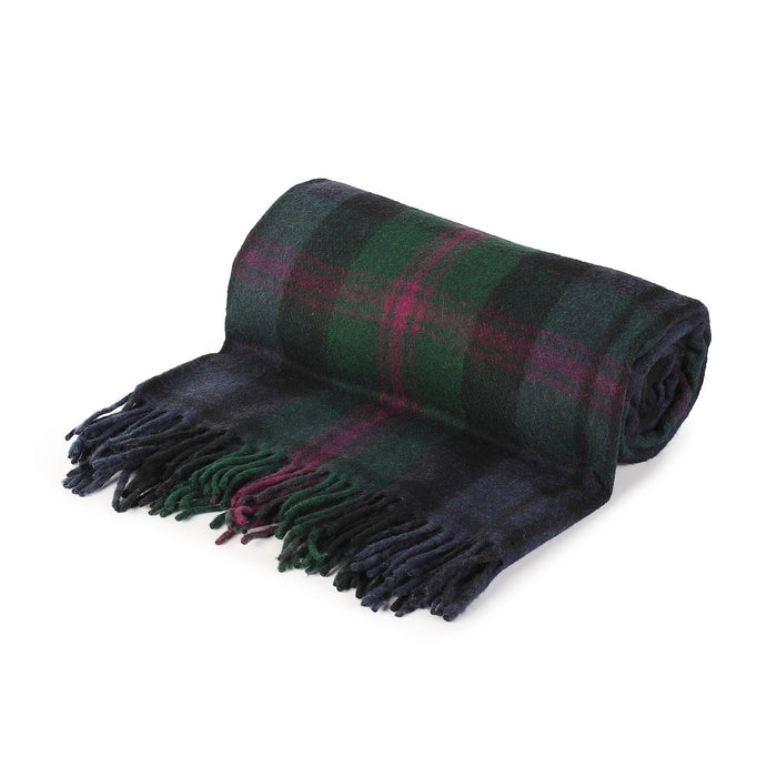 Highland Wool Blend Tartan Blanket / Throw Extra Warm Baird - Heritage Of Scotland - BAIRD