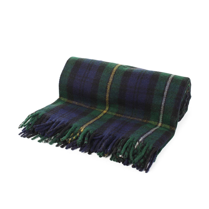 Highland Wool Blend Tartan Blanket / Throw Extra Warm Campbell Of Argyll - Heritage Of Scotland - CAMPBELL OF ARGYLL