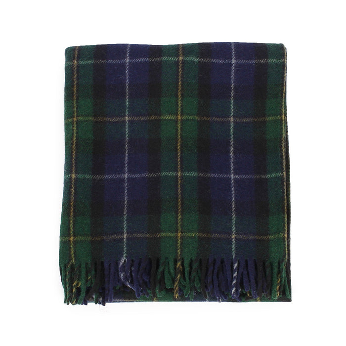 Highland Wool Blend Tartan Blanket / Throw Extra Warm Macneil Of Barra - Heritage Of Scotland - MACNEIL OF BARRA
