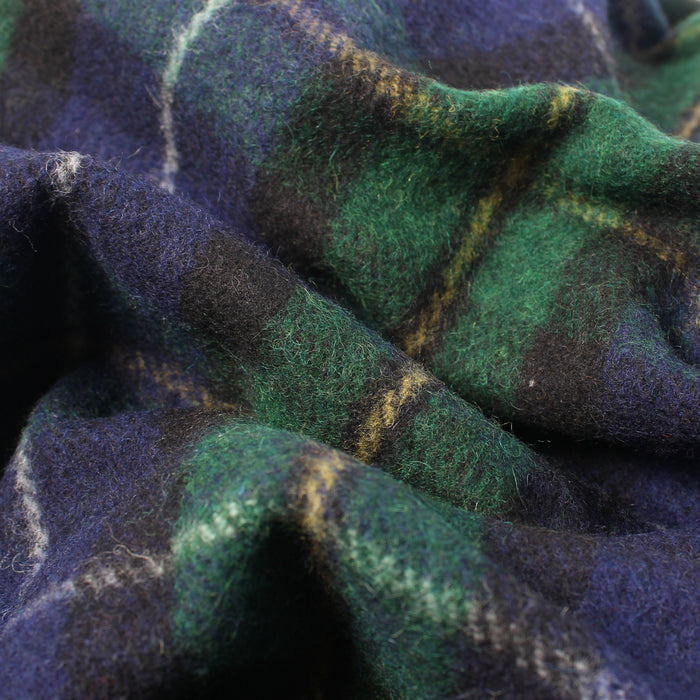 Highland Wool Blend Tartan Blanket / Throw Extra Warm Macneil Of Barra - Heritage Of Scotland - MACNEIL OF BARRA