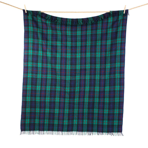 Highland Wool Blend Tartan Blanket / Throw Extra Warm Murray Of Atholl - Heritage Of Scotland - MURRAY OF ATHOLL