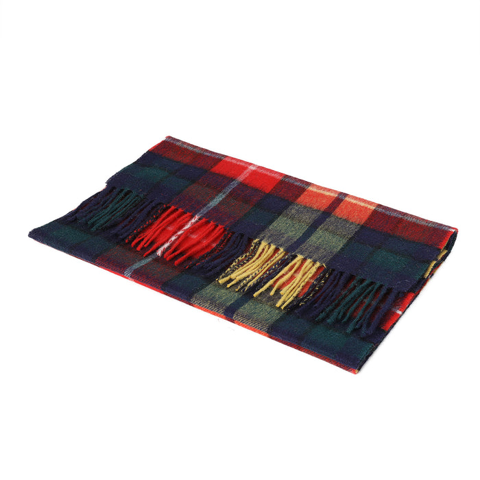 Hos 100% Lambswool Wide Scarf Buchanan Modern - Heritage Of Scotland - BUCHANAN MODERN