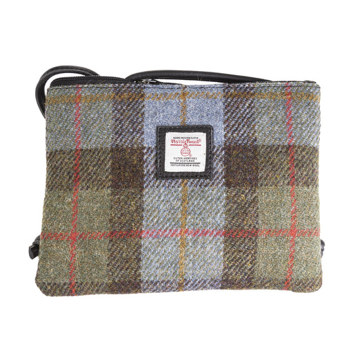 Ht Ladies Cross Body Bag Lovat Check / Black - Heritage Of Scotland - LOVAT CHECK / BLACK