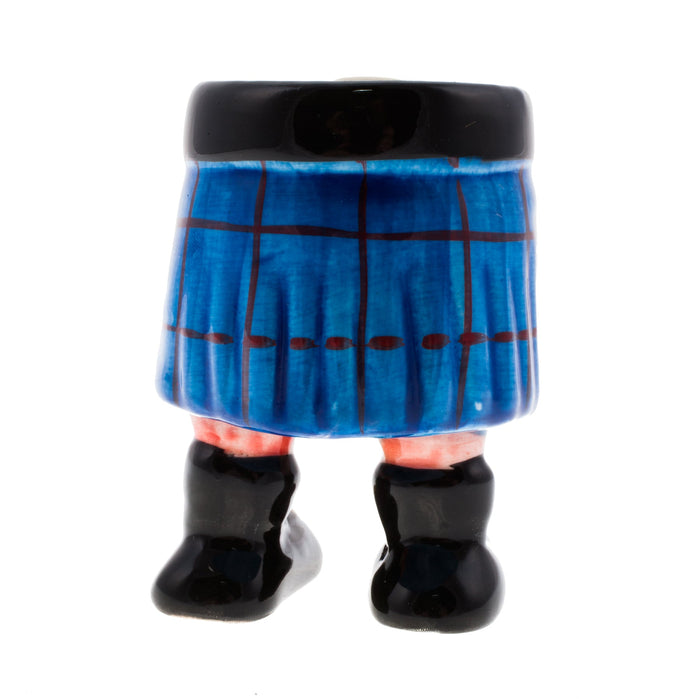 Kilt Egg Cup Blue - Heritage Of Scotland - BLUE