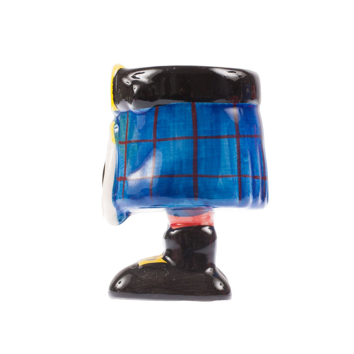 Kilt Egg Cup Blue - Heritage Of Scotland - BLUE