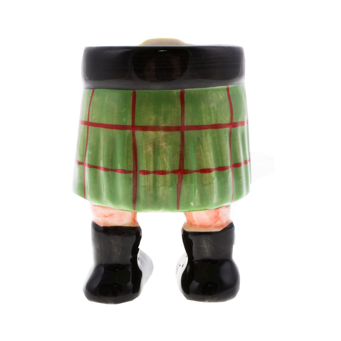 Kilt Egg Cup Green - Heritage Of Scotland - GREEN
