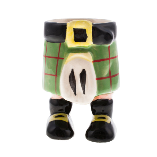 Kilt Egg Cup Green - Heritage Of Scotland - GREEN