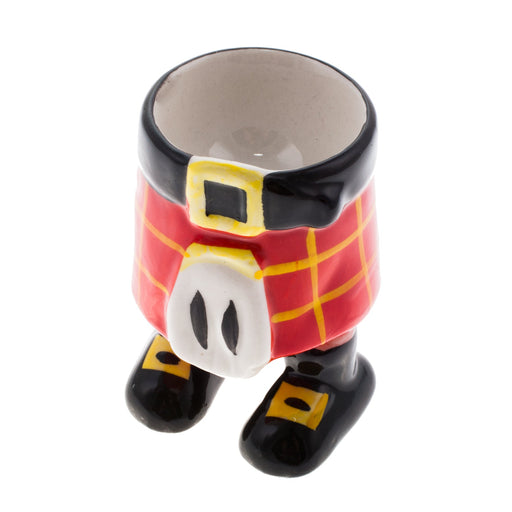 Kilt Egg Cup Red - Heritage Of Scotland - RED