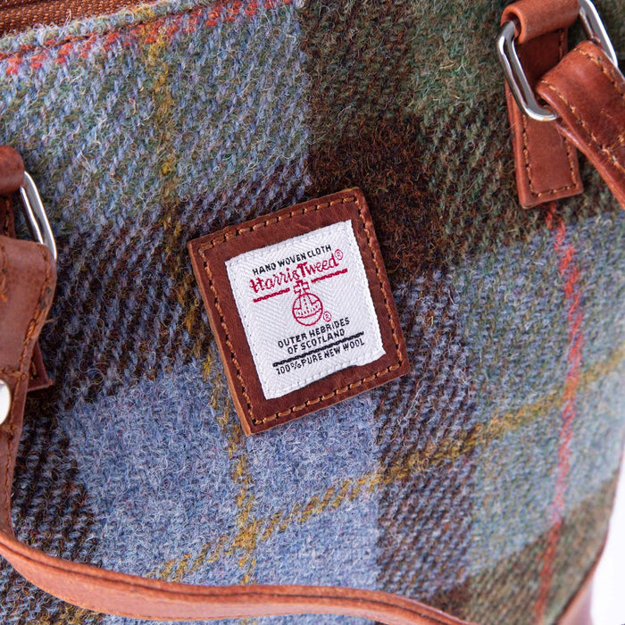 Ladies Ht Hand Bag - Heritage Of Scotland - LOVAT CHECK / TAN