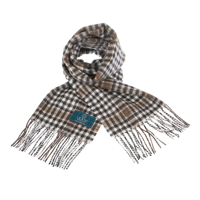 Lambswool Scottish Tartan Clan Scarf Burns Check - Heritage Of Scotland - BURNS CHECK