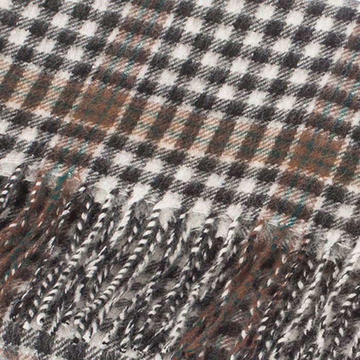 Lambswool Scottish Tartan Clan Scarf Burns Check - Heritage Of Scotland - BURNS CHECK