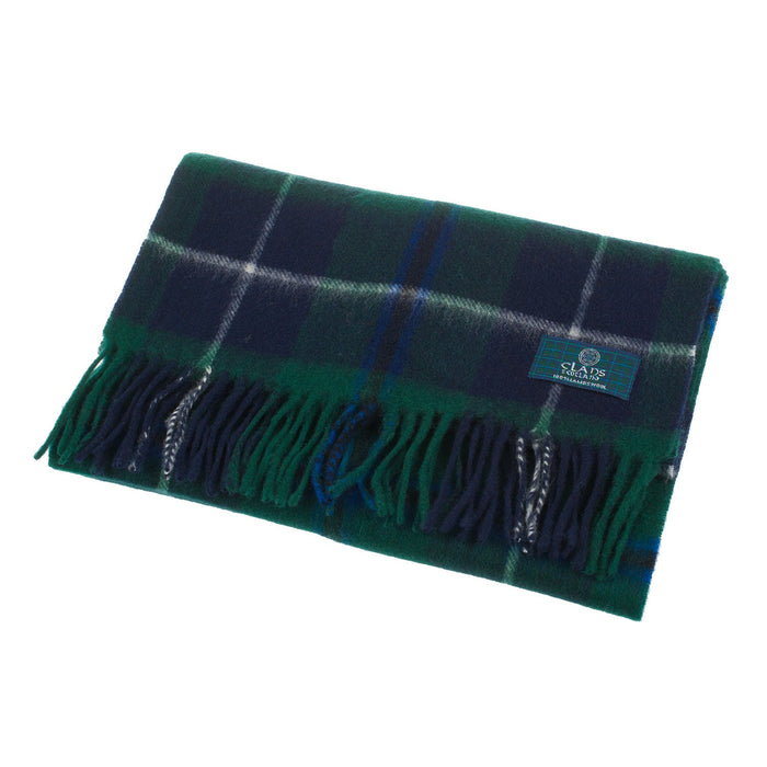 Lambswool Scottish Tartan Clan Scarf Douglas - Heritage Of Scotland - DOUGLAS