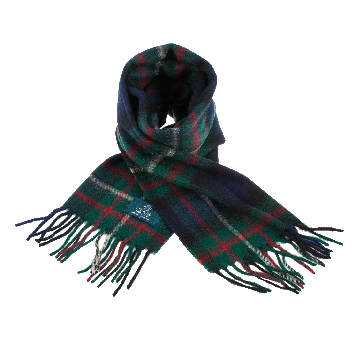 Lambswool Scottish Tartan Clan Scarf Ferguson - Heritage Of Scotland - FERGUSON