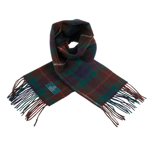 Lambswool Scottish Tartan Clan Scarf Fraser Hunting - Heritage Of Scotland - FRASER HUNTING