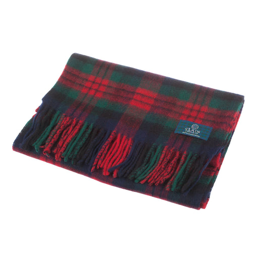 Lambswool Scottish Tartan Clan Scarf Macduff - Heritage Of Scotland - MACDUFF