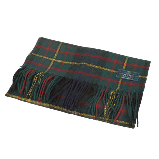 Lambswool Scottish Tartan Clan Scarf Maclaren - Heritage Of Scotland - MACLAREN