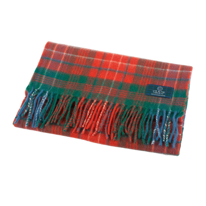 Lambswool Scottish Tartan Clan Scarf Wilson Ancient - Heritage Of Scotland - WILSON ANCIENT