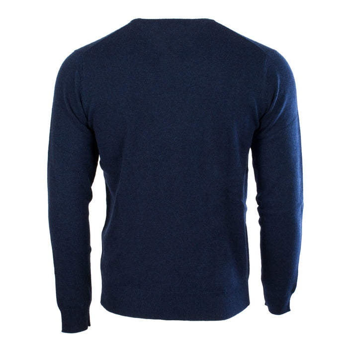Men's Dunedin Cashmere 100% Cashmere Cr Cosmos - Heritage Of Scotland - COSMOS