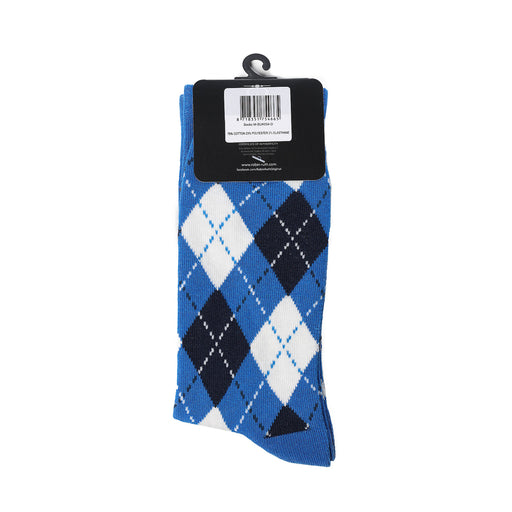 Mens Socks Scotland Check - Heritage Of Scotland - BLUE