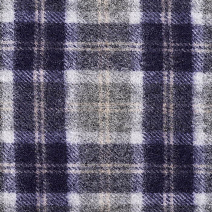 Mini Edinburgh Lambswool Scarf Bannockbane Silver - Heritage Of Scotland - BANNOCKBANE SILVER