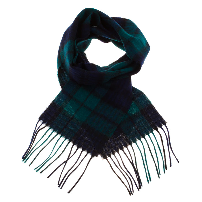 Mini Edinburgh Lambswool Scarf Black Watch - Heritage Of Scotland - BLACK WATCH