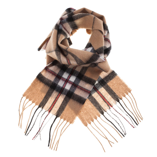 Mini Edinburgh Lambswool Scarf Thomson Camel - Heritage Of Scotland - THOMSON CAMEL