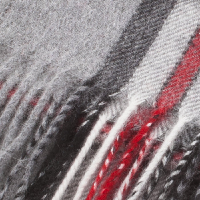 Mini Edinburgh Lambswool Scarf Thomson Grey - Heritage Of Scotland - THOMSON GREY