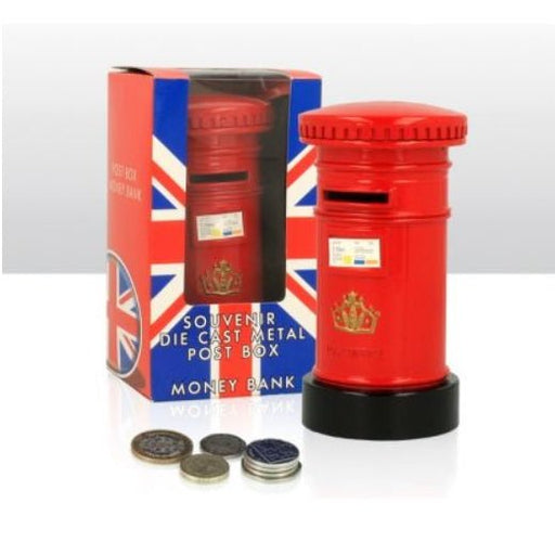 Post Box Medium Money Box - Heritage Of Scotland - NA