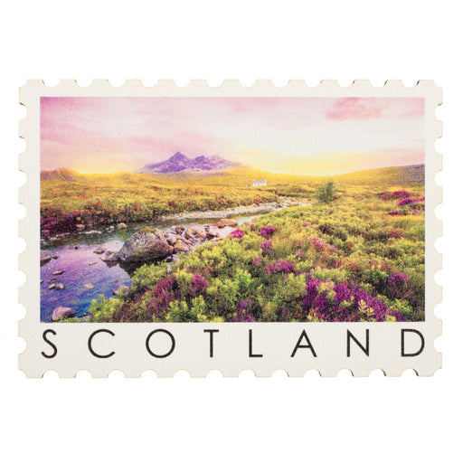Post Stamp Fridge Magnet 05-Edi - Heritage Of Scotland - 05-EDI
