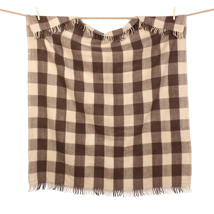Recycled Wool Tartan Blanket Throw Jacob - Heritage Of Scotland - JACOB