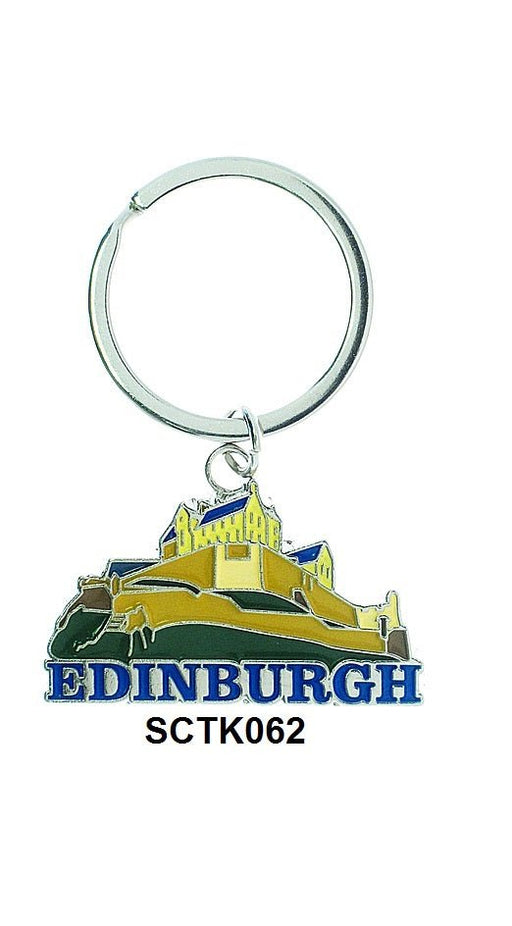 Scotland Edinburgh Castle Keyring - Heritage Of Scotland - N/A