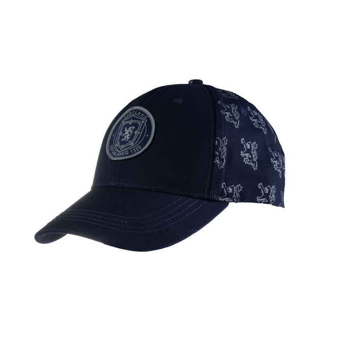 Scotland Silver Shield Cap - Heritage Of Scotland - BLACK