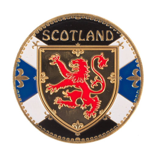 Scotland Souvenir Coin Black Cab - Heritage Of Scotland - BLACK CAB
